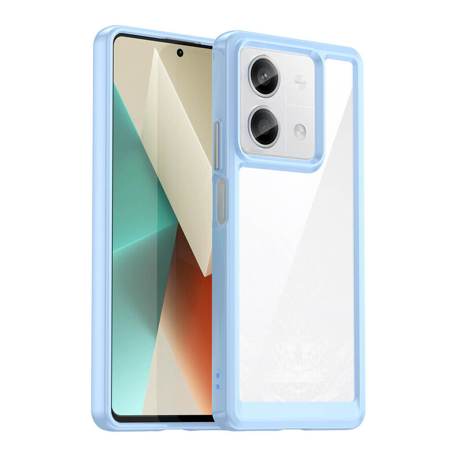 Outer Space Case mit Gel-Rahmen für Xiaomi Redmi Note 13 Pro - blau