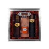 Cuba Original Cuba Gold Set Eau de Toilette 100 ml + aftershave spray 100 ml + key ring