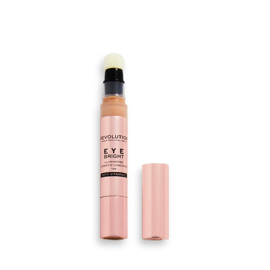 Makeup Revolution Eye Bright Illuminating concealer Tan, 3 ml