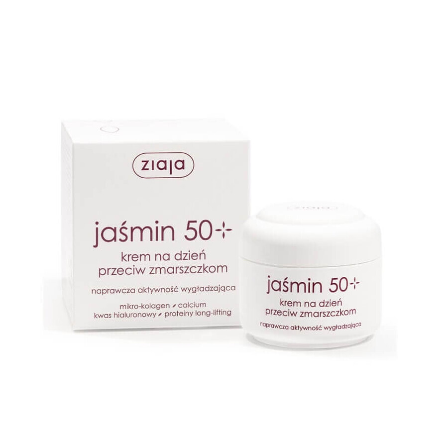 Ziaja Jasmine, anti-wrinkle cream 50+ for day, 50ml