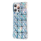 Kingxbar Miya Series iPhone 14 Pro Max caz caz spate capac de culoare laser