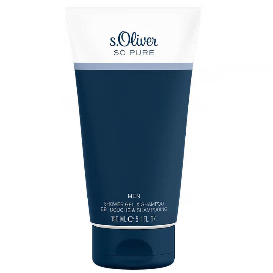 Cumpără s.Oliver So Pure Men Gel de duș, 150 ml s.Oliver So Pure Men Gel de duș, 150 ml