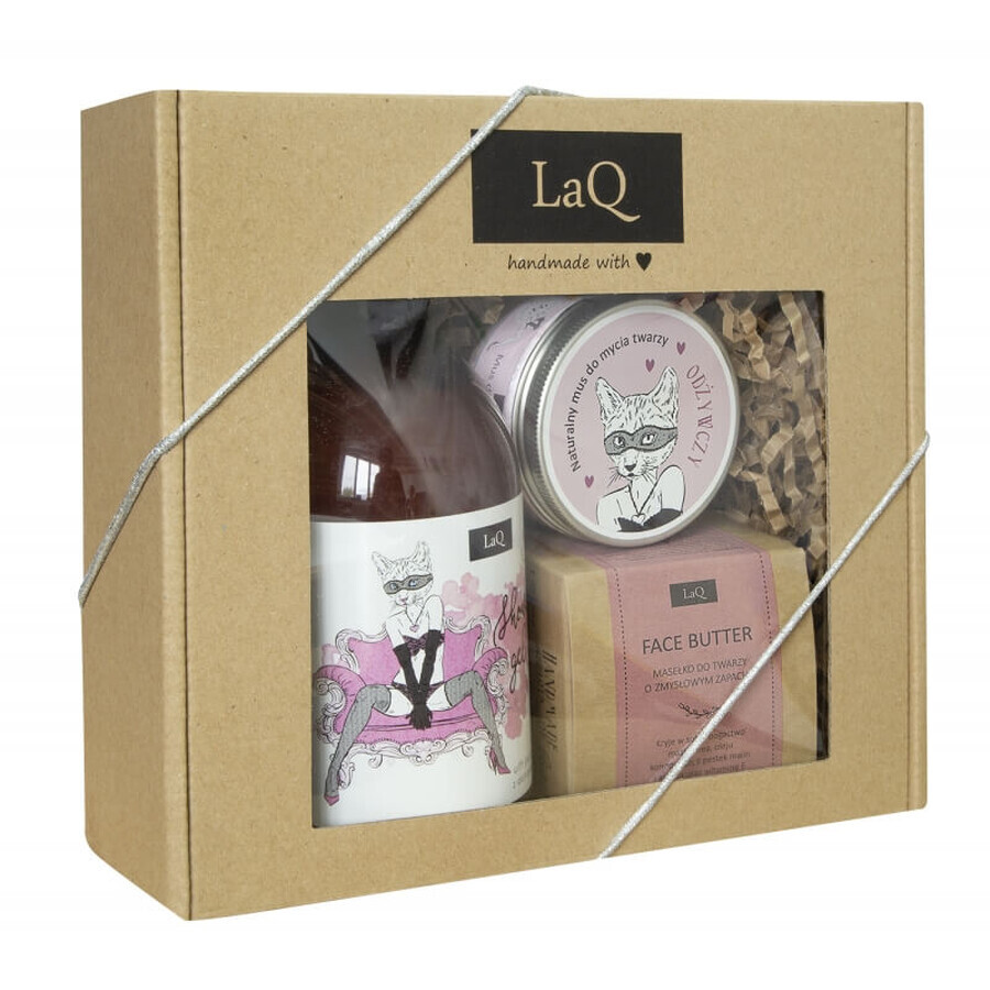 LaQ Kit Blanket Gel, 500 ml + Mousse, 100 ml + Butter, 50 ml