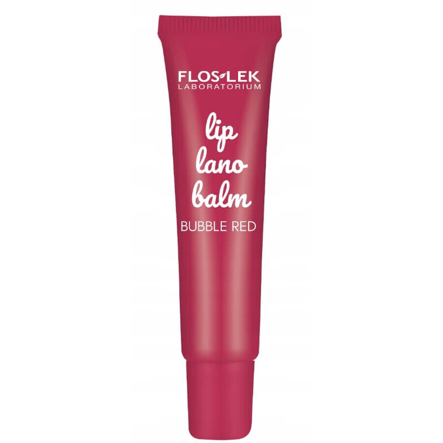 Boutique Floslek Laboratorium Lanobalsam pour les lèvres Bubble Red, 12 g Floslek Laboratorium Lanobalsam pour les lèvres Bubble Red, 12 g