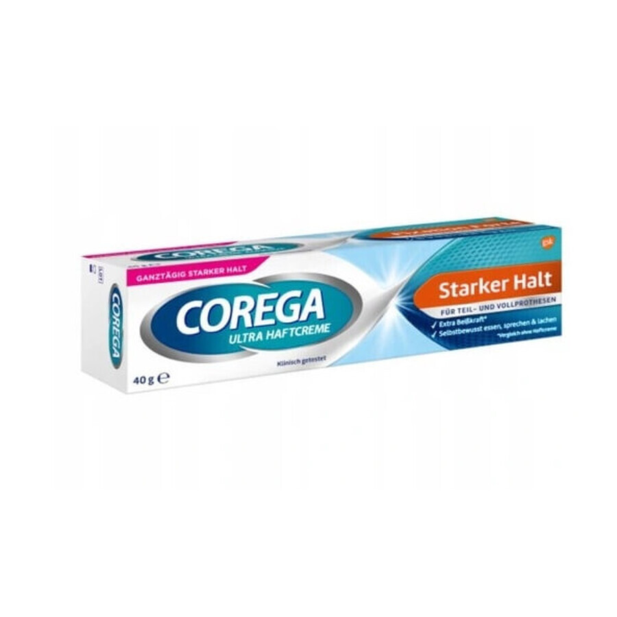 Buy Corega, Denture cream, extra-strong, 40g Corega, Denture cream, extra-strong, 40g