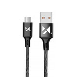 Wozinsky kabel USB - microUSB 2,4A 1m zwart (WUC-M1B)