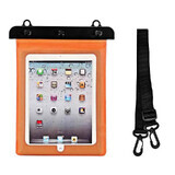 Funda impermeable de PVC para tableta - naranja
