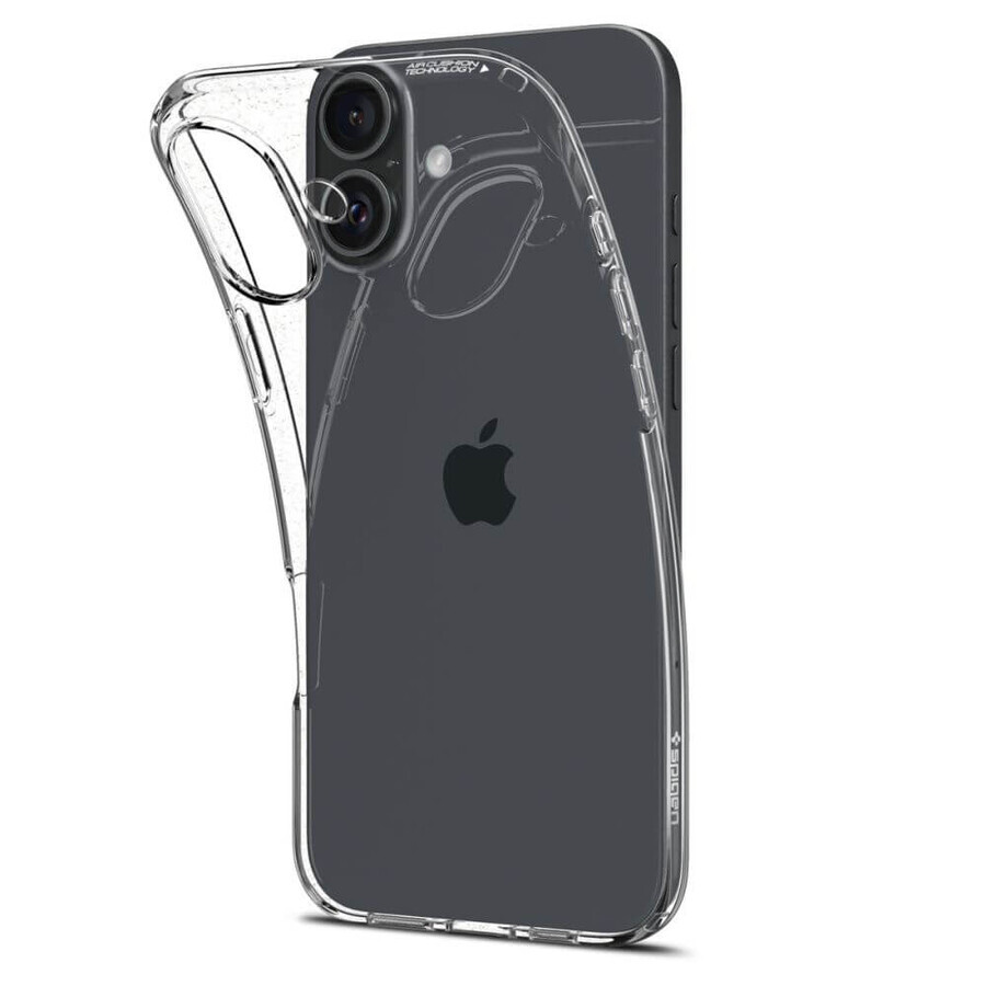 Funda Spigen Liquid Crystal para iPhone 16 - Transparente