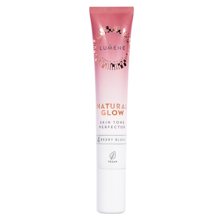 Lumene Natural Glow Skin Tone Perfector Blush 4 Berry Blush, 20 ml