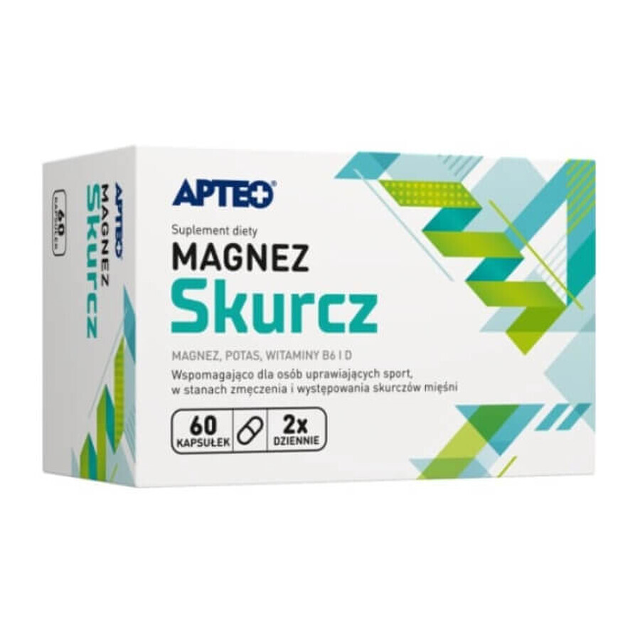 Apteo Magnesium Skurcz, 60 capsule