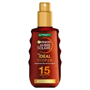 Garnier Ambre Solaire Ideale Bronzen Zon Versnellende Olie SPF15, 150 ml
