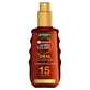 Garnier Ambre Solaire Ideale Bronzen Zon Versnellende Olie SPF15, 150 ml