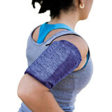 Brazalete de running para teléfono S azul marino
