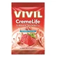 Suikervrij aardbeiensnoepje Creme Life, 110 g, Vivil