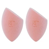 Real Techniques Miracle Powder Sponge Duo Makeup Sponge Set, 2 pieces