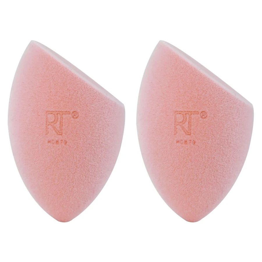 Real Techniques Miracle Powder Sponge Duo Set de esponjas de maquillaje, 2 piezas