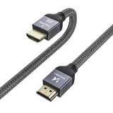 Wozinsky HDMI 2.1 8K 60 Hz 48 Gbps / 4K 120 Hz / 2K 144 Hz 3 m zilveren kabel (WHDMI-30)