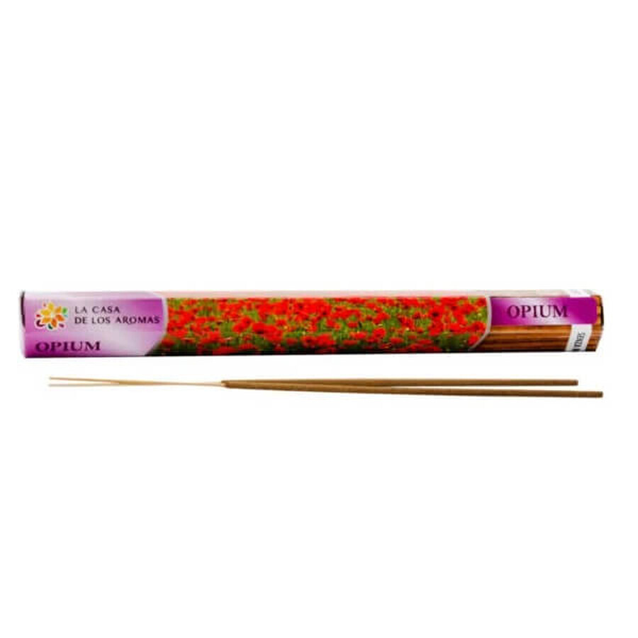 La Casa de los Aromas Opium fragrance incense sticks, 20 pieces