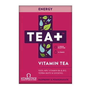 Vitabiotics Tea+ Energy, 14 bags