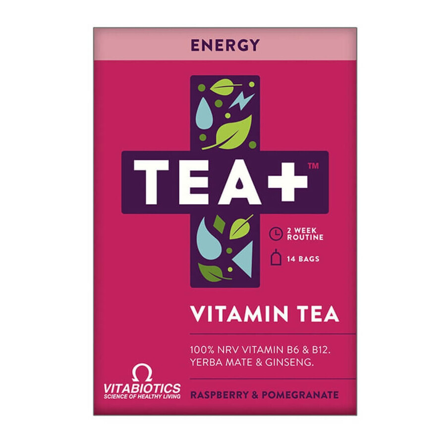 Buy Vitabiotics Tea+ Energy, 14 bags Vitabiotics Tea+ Energy, 14 bags