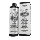 Venita Men Shampoo for Grey Hair Darkening Dark Tones, 200ml