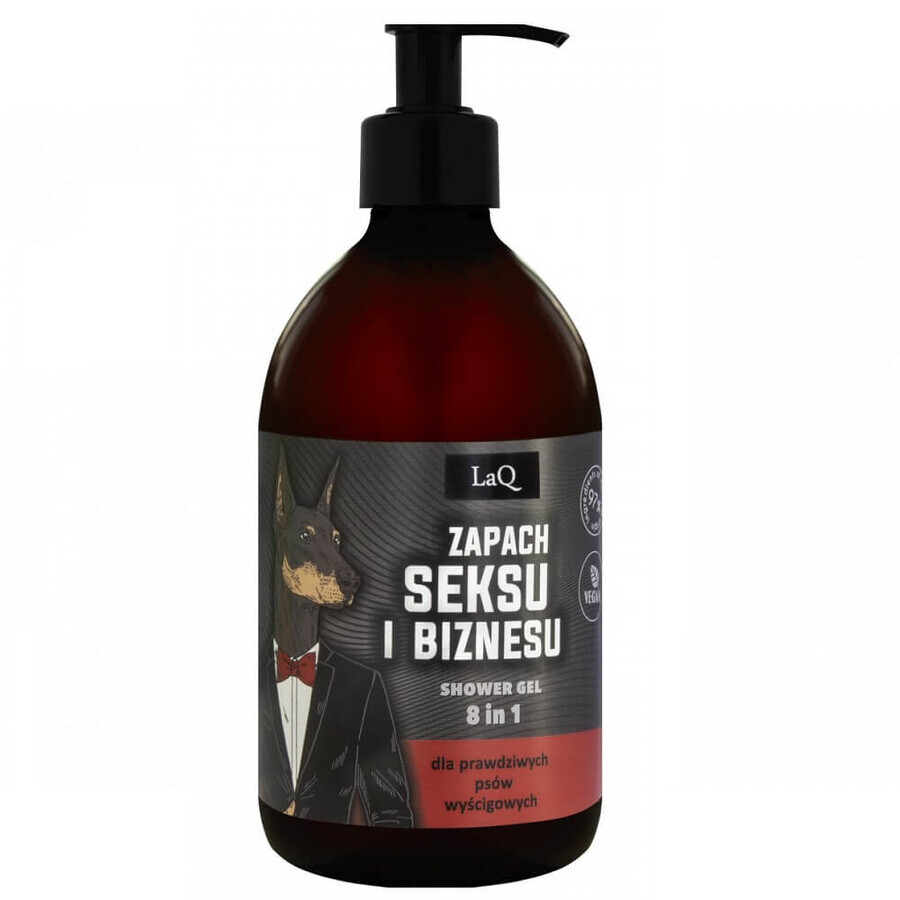 Acquista LaQ Gel doccia 8in1 Doberman Black Shine, 500 ml LaQ Gel doccia 8in1 Doberman Black Shine, 500 ml