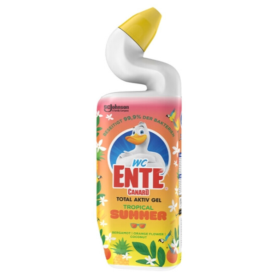 WC Ente Detergent toaletă Total Active Gel Garden Escape, 750 ml