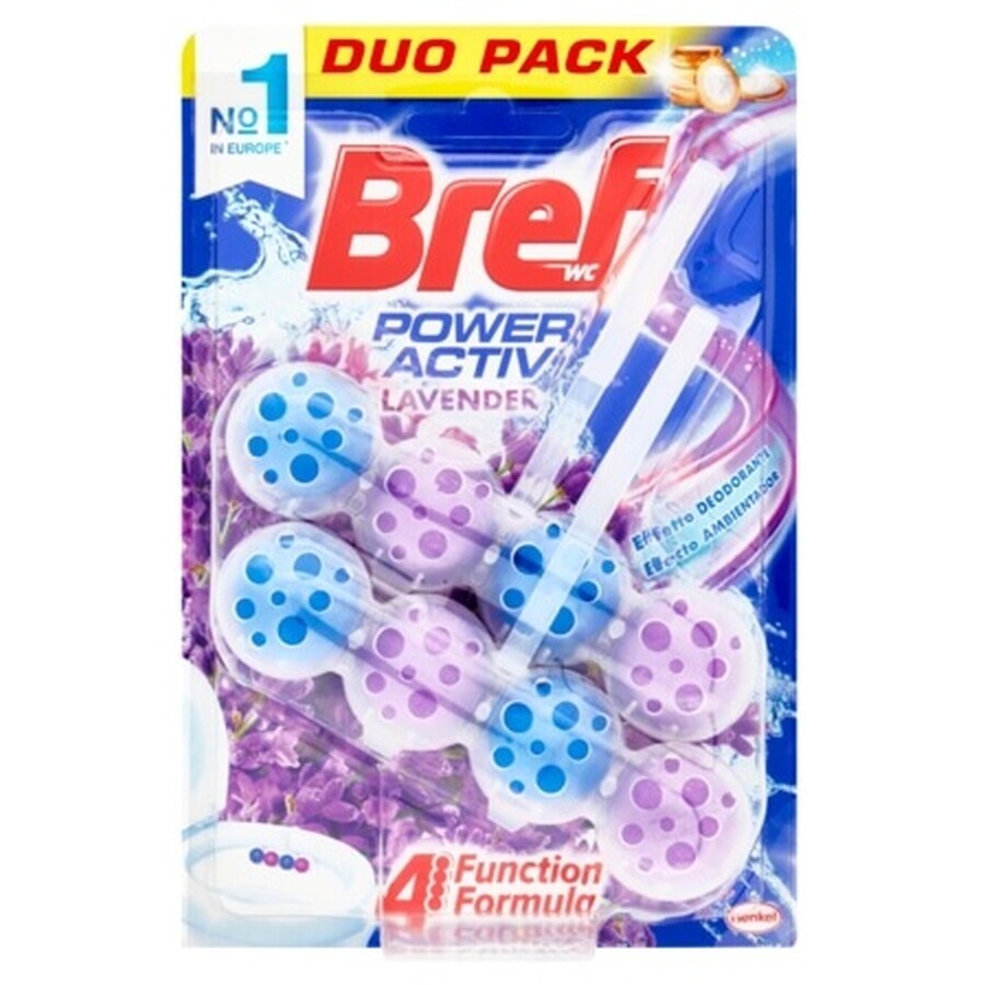 Bref Lavanda Suspensión WC, 2 x 50g