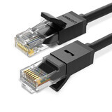 Ugreen LAN Ethernet U/UTP netwerkkabel Cat. 6 1000Mbps 8m zwart (NW102)