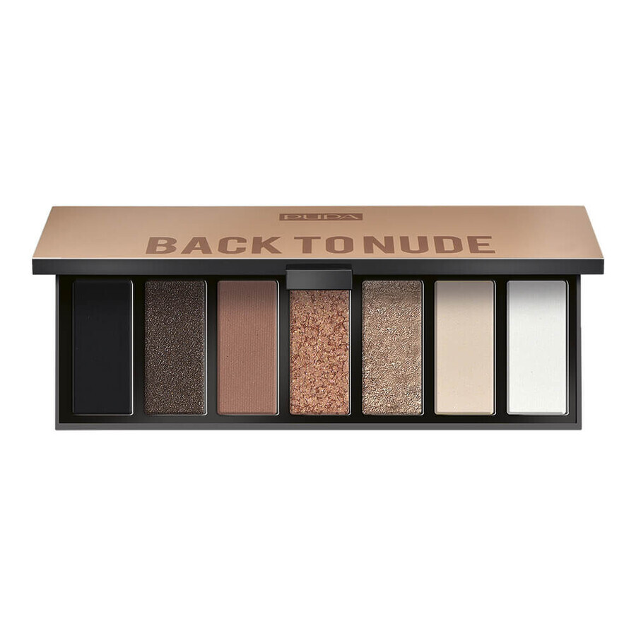Acquista Pupa Milano Make Up Stories Compact Eyeshadow Palette 001 Back To Nude, 13,3 g Pupa Milano Make Up Stories Compact Eyeshadow Palette 001 Back To Nude, 13,3 g
