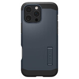 Custodia Spigen Tough Armor MagSafe con supporto per iPhone 16 Pro Max - grigio scuro