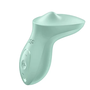 Satisfyer Exciterrr vibrador clitorial con perlas Menta