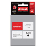 ActiveJet, Ink for Canon ACC-551BN (replacement CLI-551BK) black (black).