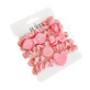 Ecarla Hair Frills Set Pink, 5 pi&#232;ces