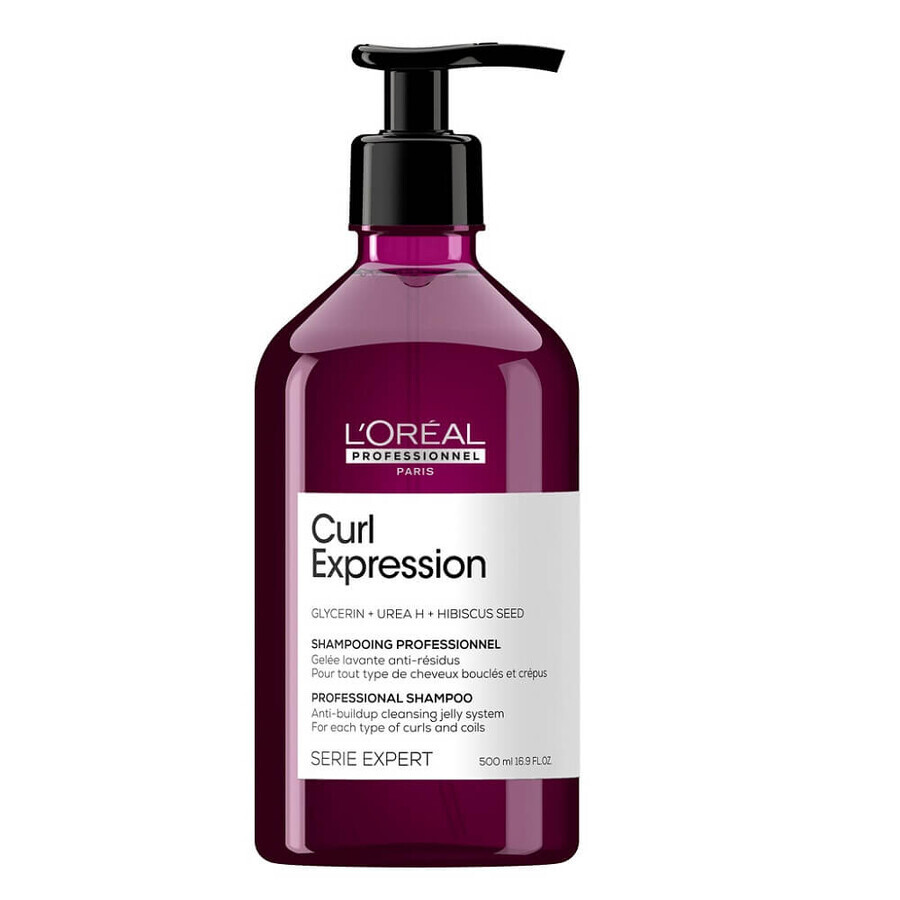 L Oreal Professionnel Serie Expert Curl Expression Gel Șampon de curățare pentru păr creț, 500 ml