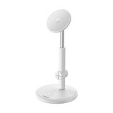 Baseus MagPro magnetic stand mount for phone - white
