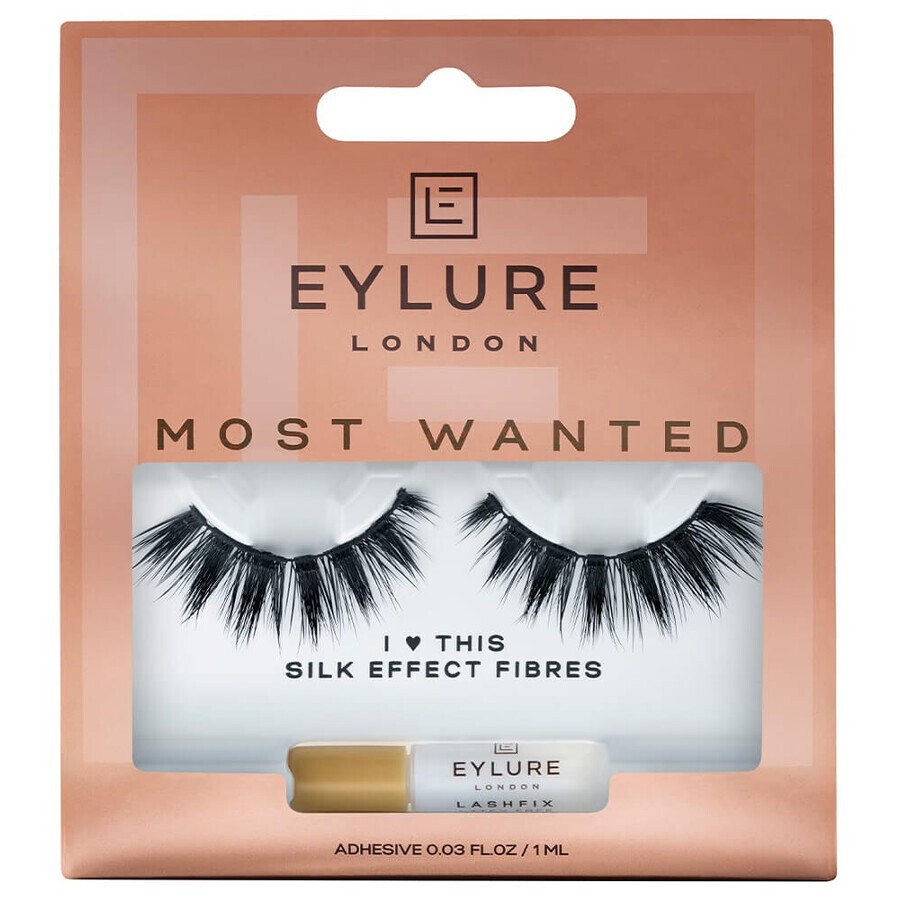 Eylure Most Wanted Lashes Artificial Eyelashes with Glue I Heart This