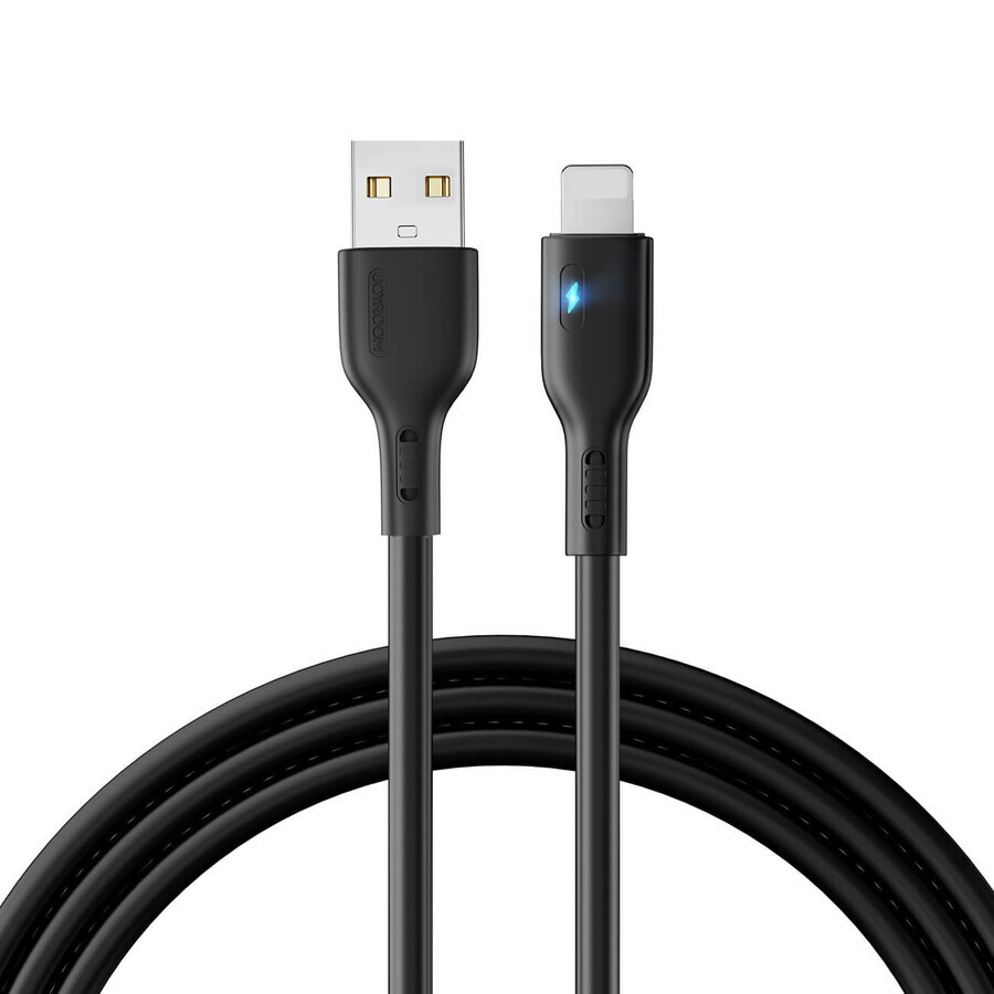 Joyroom Premium Series A13 USB-A / Lightning 2.4A cablu 2m - negru