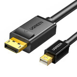 Ugreen Mini DisplayPort - DisplayPort kabel 1,5m zwart (MD105)