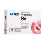 Apteo Vitamin B6, 50 tablets