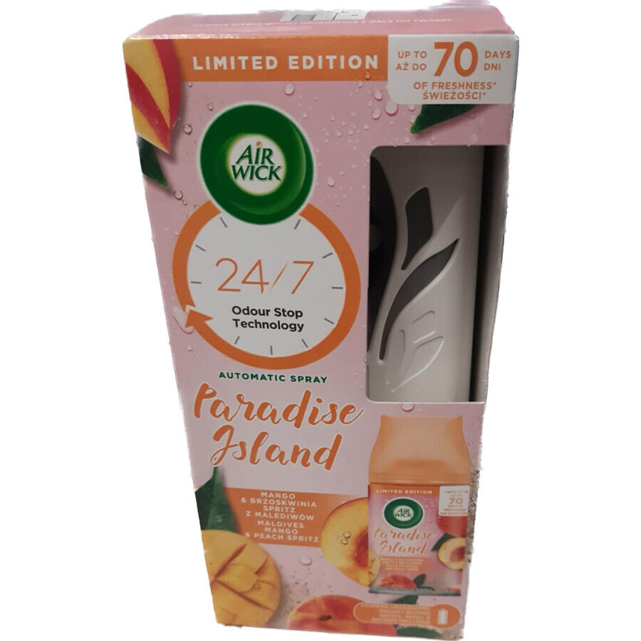 Air Wick Freshmatic Mango and Peach Air Freshener Set 250 ml.