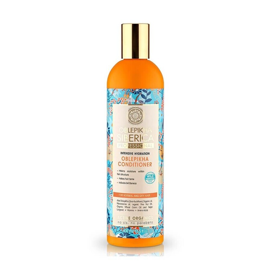 Natura Siberica Oblepikha Professioneller Conditioner für normales und trockenes Haar, 400ml