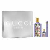 Gucci Flora Gorgeous Magnolia Set Eau de Parfum, 100 ml + Eau de Parfum, 10 ml + Eau de Parfum Miniatur, 5 ml