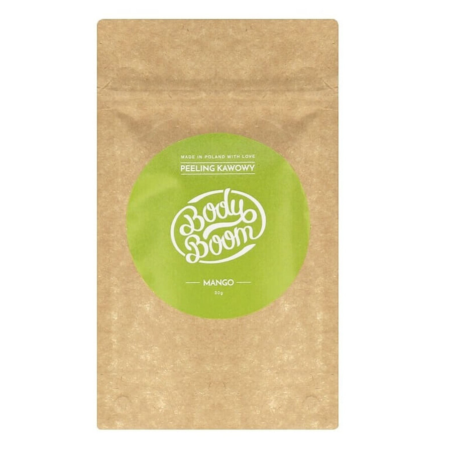 Body Boom, Exfoliant cu cafea și mango, 30 g