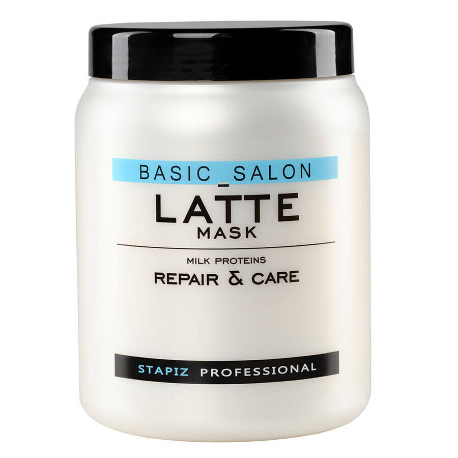 Stapiz Basic Salon Latte Maschera per capelli, 1000 ml