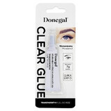 Donegal Clear Glue Wasserfester Wimpernklebstoff Transparent, 7 g
