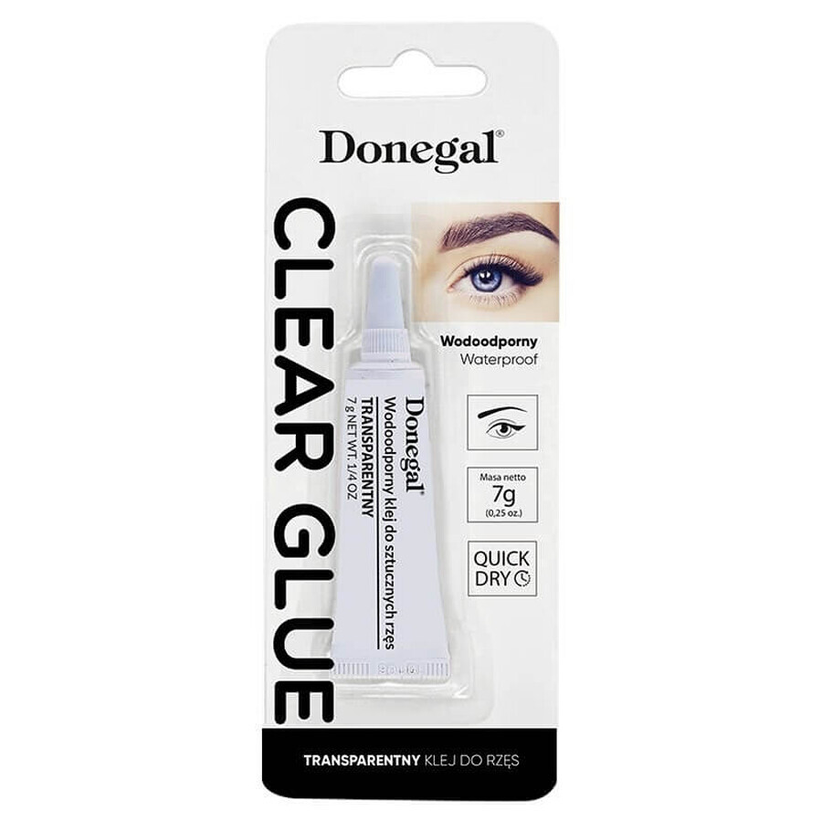 Cumpără Donegal Clear Glue Lipici rezistent la apă pentru gene Transparent, 7 g Donegal Clear Glue Lipici rezistent la apă pentru gene Transparent, 7 g