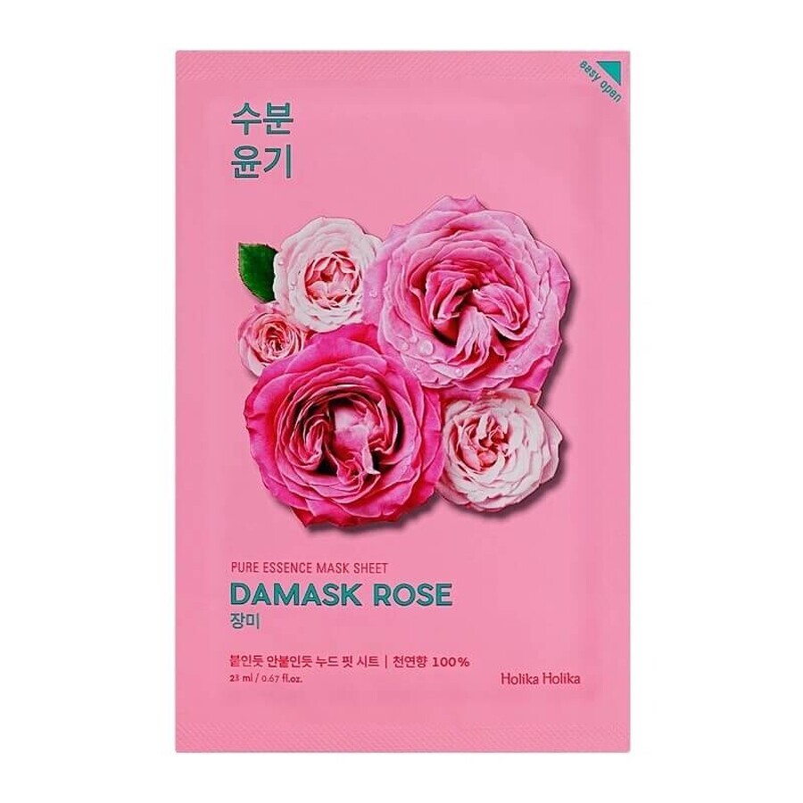 Holika Holika Pure Essence Rose Sheet Mask, 20 ml