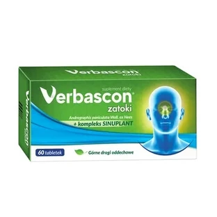 Verbascon Zatoki, 60 comprimidos