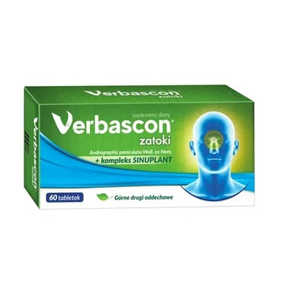 Verbascon Zatoki, 60 tabletten